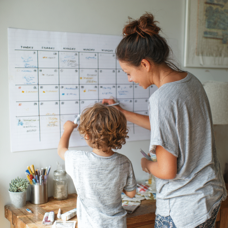 How to Create an Effective Weekly Family Calendar