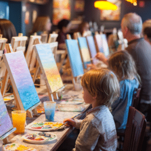 Paint, Laugh, Repeat: Family Art Night Inspiration Unleashed!
