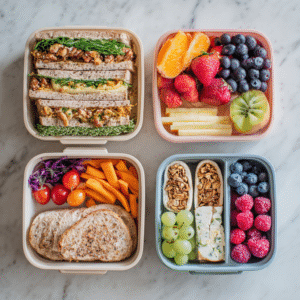 Smart and Easy Healthy Lunchbox Ideas for School & Work