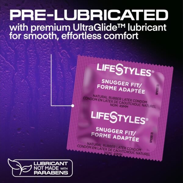 Lifestyles Snugger Fit Natural Rubber and Lubricat... - Image 5