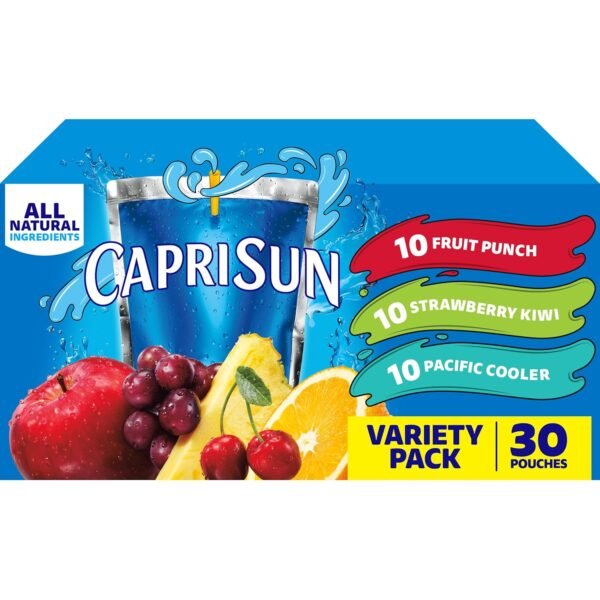 Capri Sun Fruit Punch, Strawberry Kiwi and Pacific... - Image 2