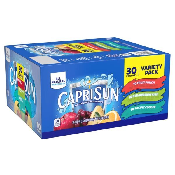 Capri Sun Fruit Punch, Strawberry Kiwi and Pacific... - Image 11
