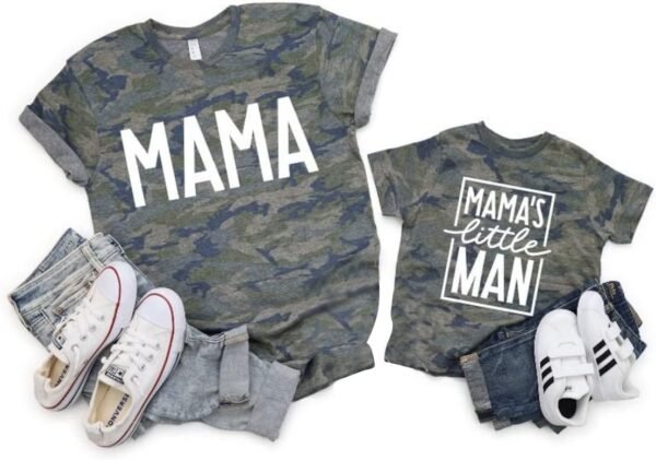 Mom and Son Matching Outfits Mama and Mama's Litte... - Image 2