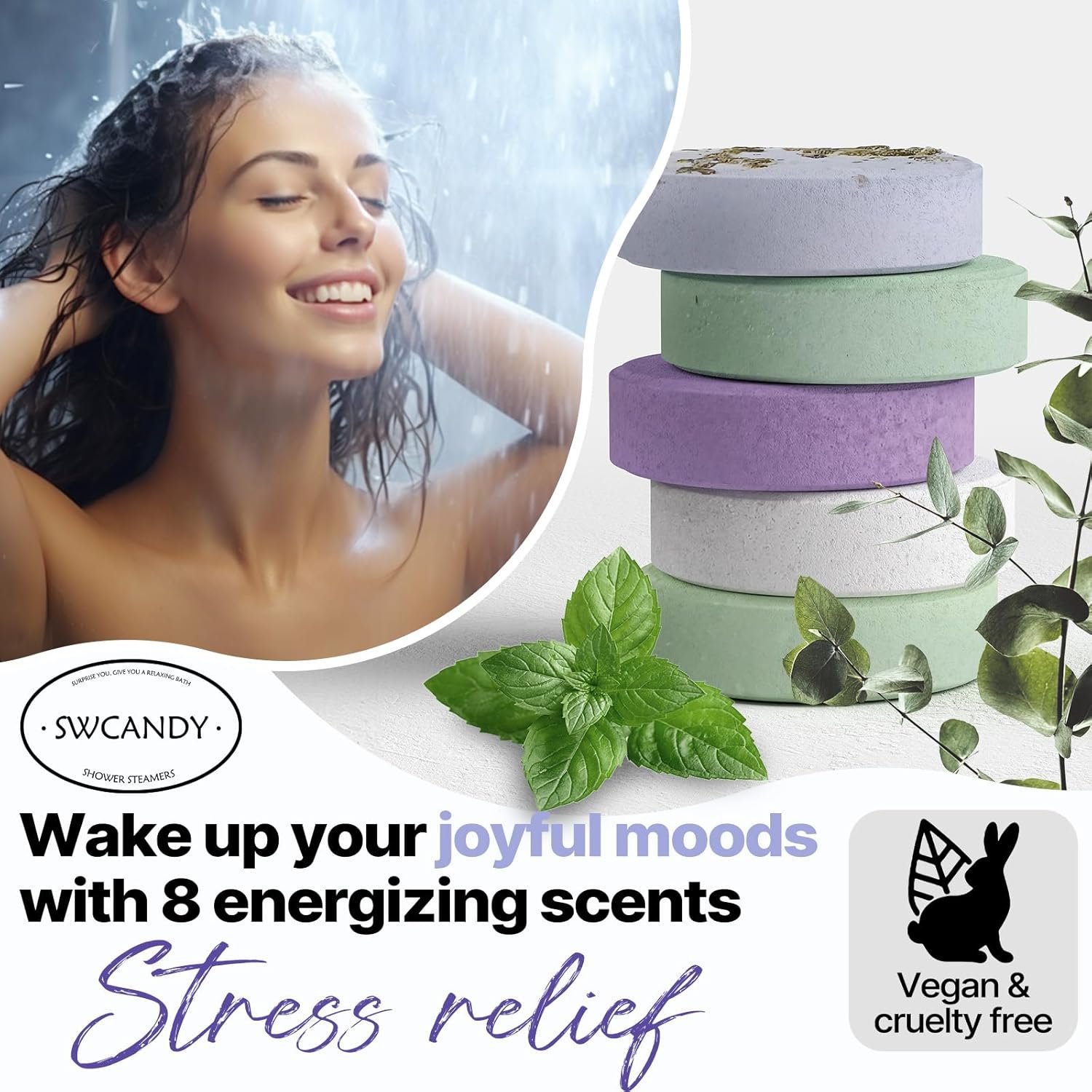 Shower Steamers Aromatherapy Birthday Gifts for Wo... - Image 4