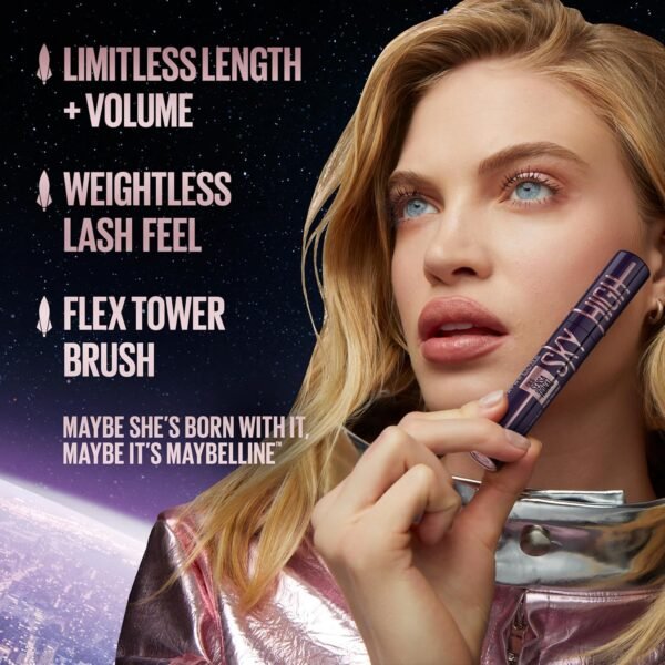 Maybelline Lash Sensational Sky High Washable Masc... - Image 4