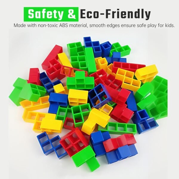 48Pcs Tower Stack Game, Tetra Tower Balance Stacki... - Image 5