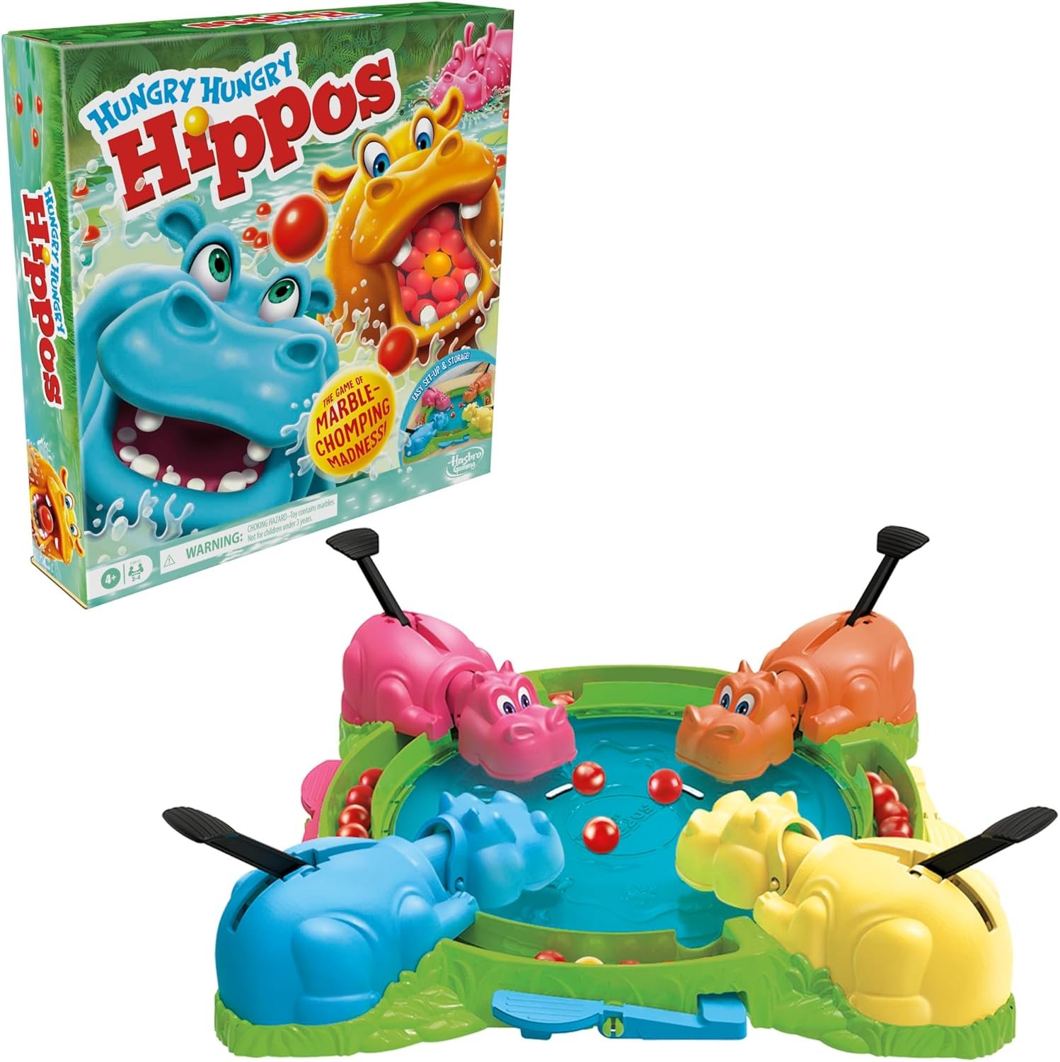 Hasbro Gaming Hungry Hungry Hippos Game for Presch... - Image 15