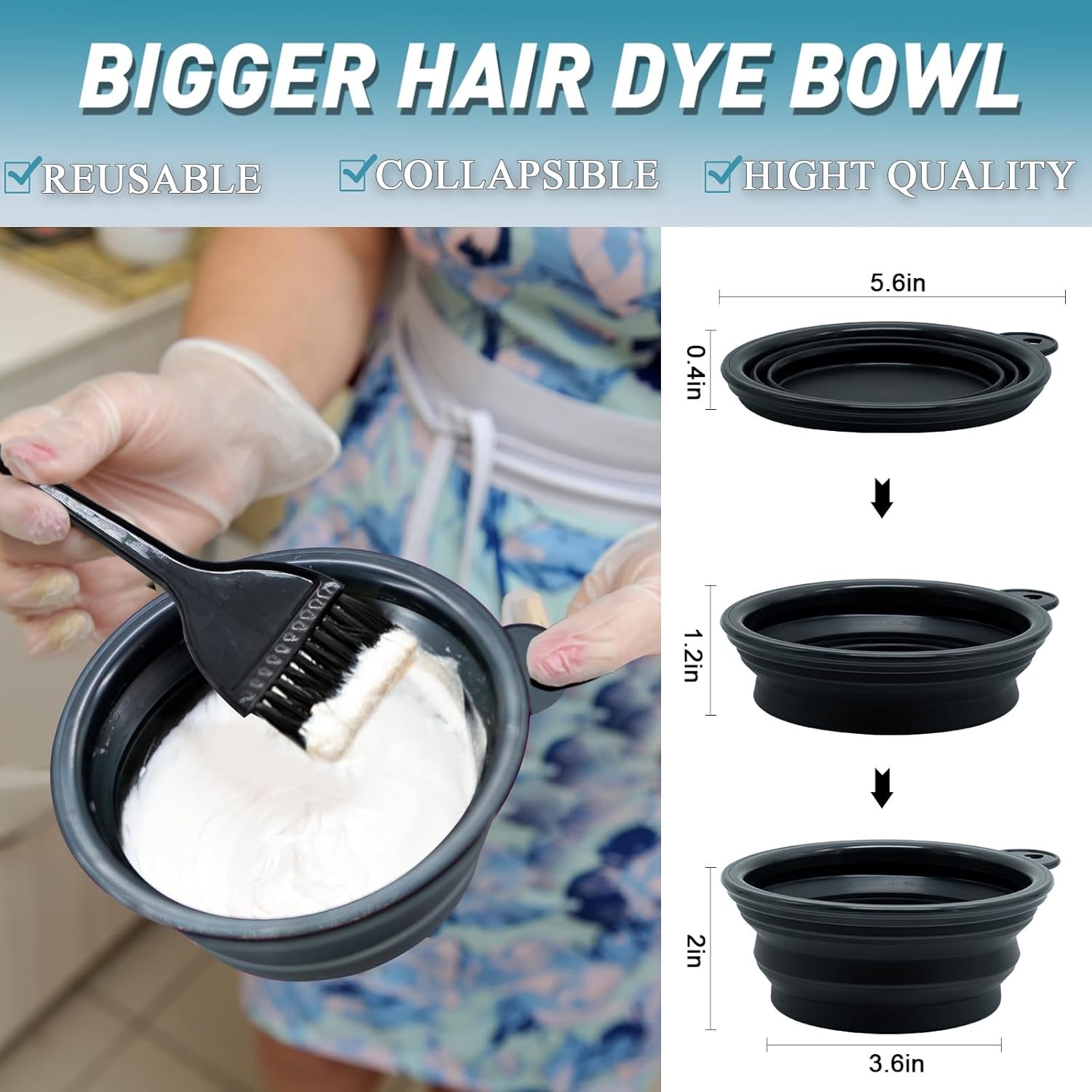 12 Pcs Hair Bleach Kit Professional Hair Coloring ... - Image 3