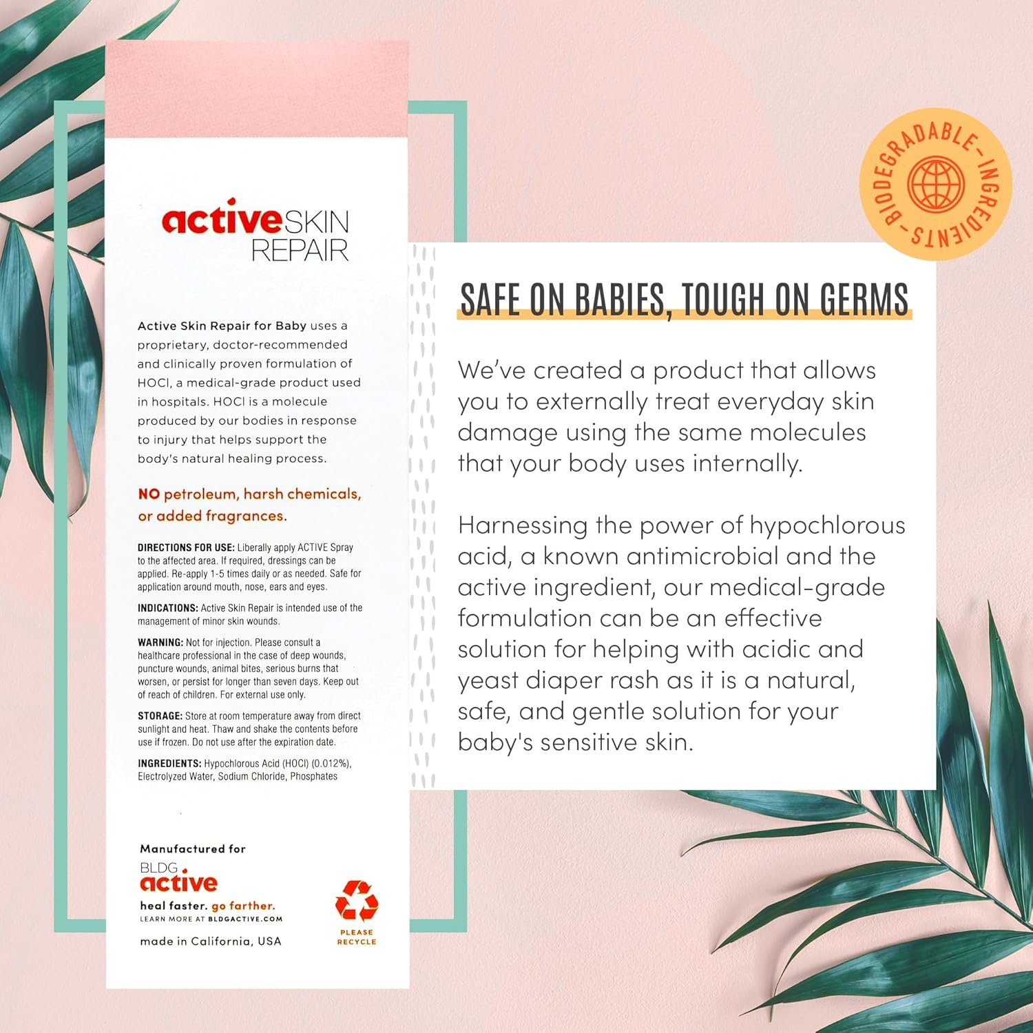 Active Skin Repair Natural, Non-Toxic, No Sting Ba... - Image 7