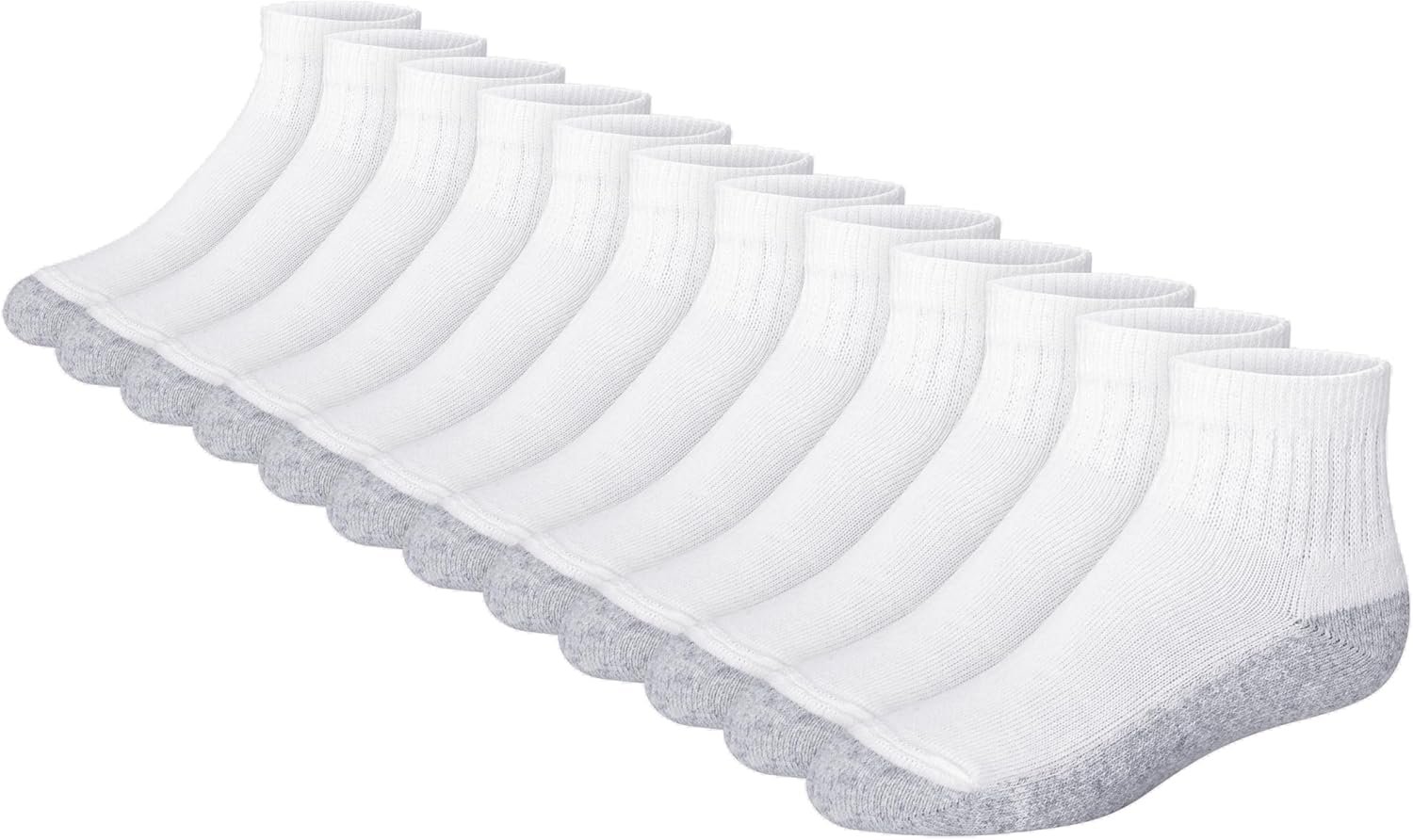 Hanes Boys Socks, Crew, Ankle, & No Show, Stretch-... - Image 2