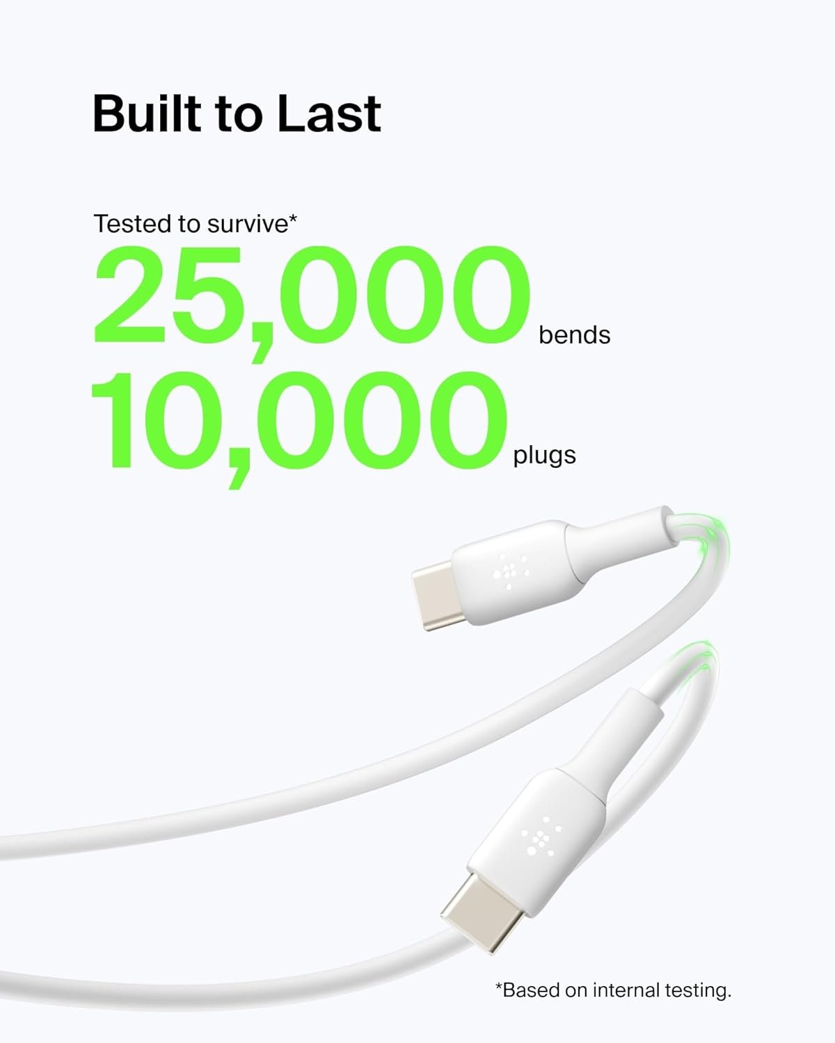 Belkin BoostCharge USB-C to USB-A Cable (2M/6.6ft)... - Image 5