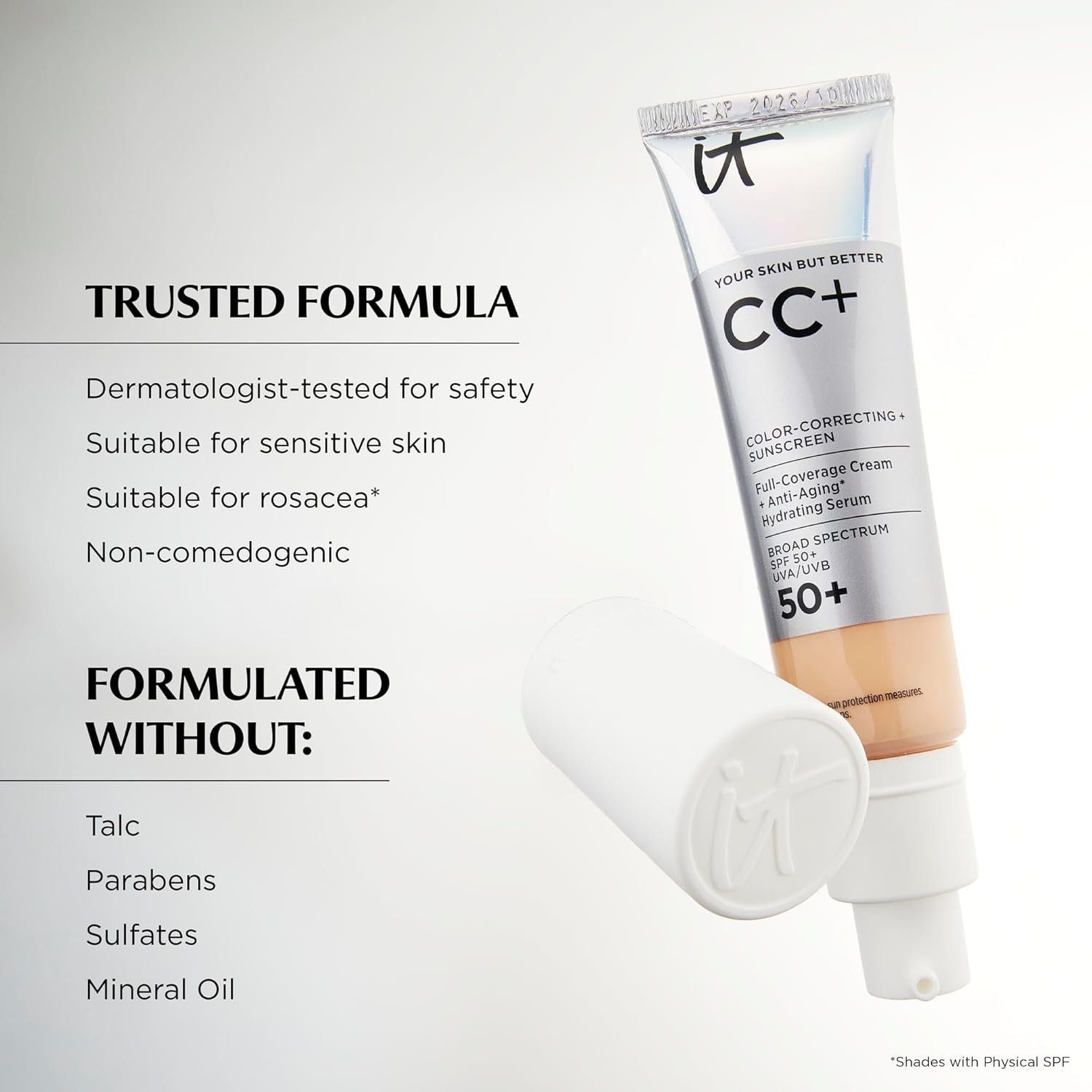 IT Cosmetics CC+ Cream - Natural Full Coverage Fou... - Image 12