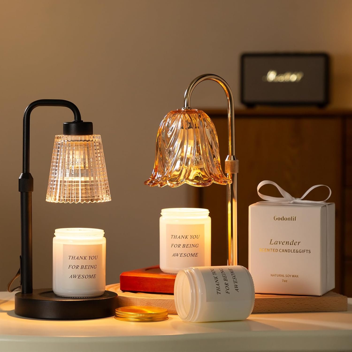 Candle Warmer Lamp with Timer Dimmable, Birthday G... - Image 9