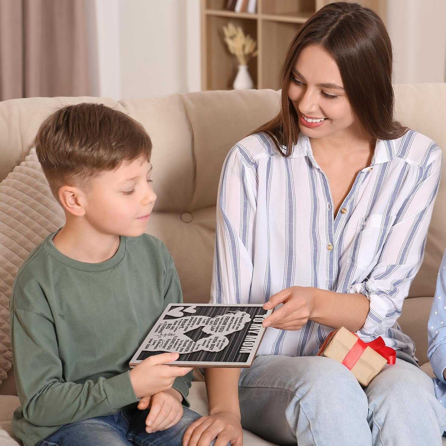 Love Mom Plaque for Mother’s Day, Mama Gift from S... - Image 8